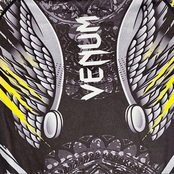 Venum Performance Viking Compression Rashguard - Black/Gold/White - L - Picture 7 of 9